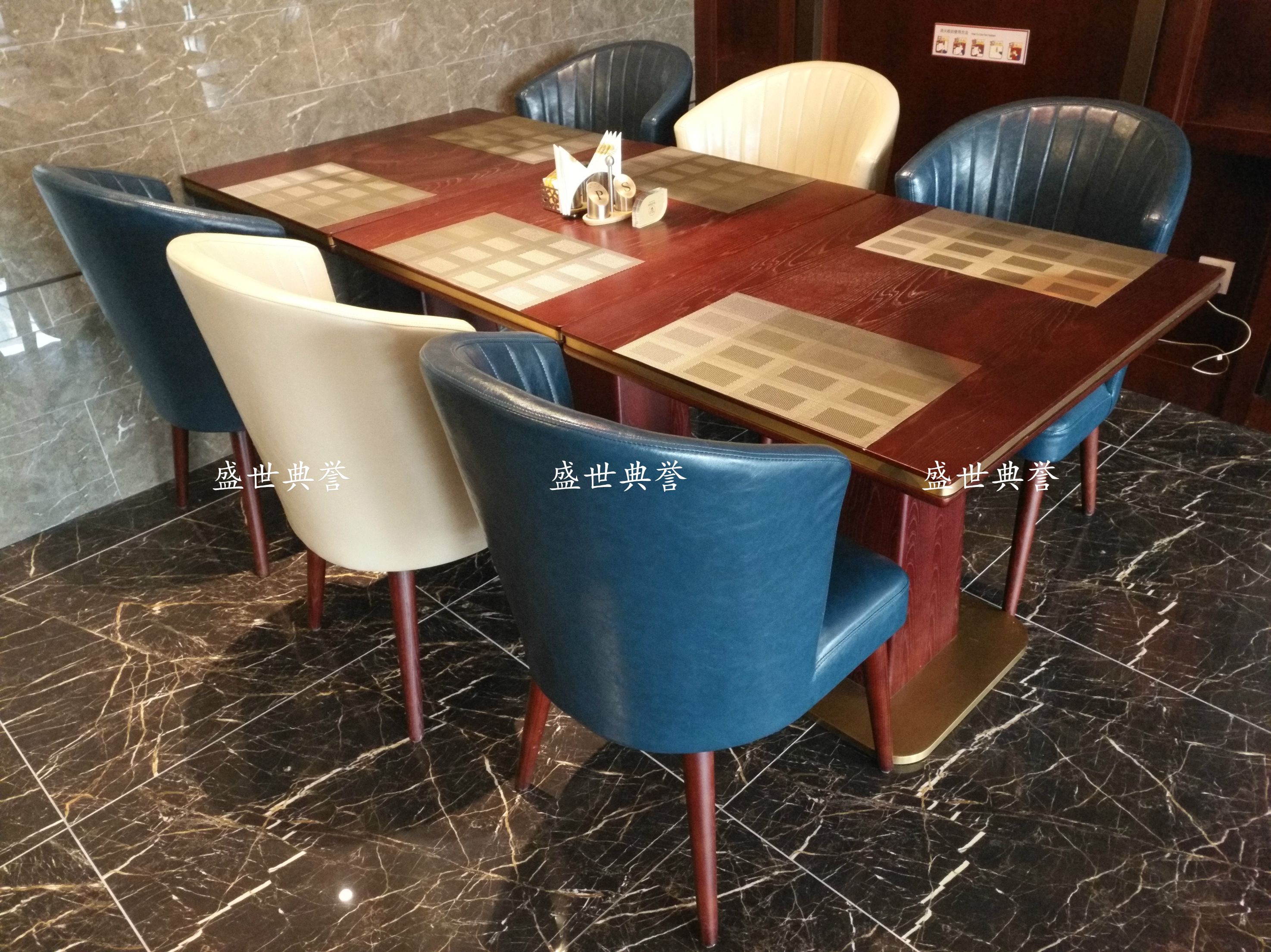 上海五星级宾馆西餐厅桌椅精品酒店度假酒店国际酒店早餐桌椅定做详情图8