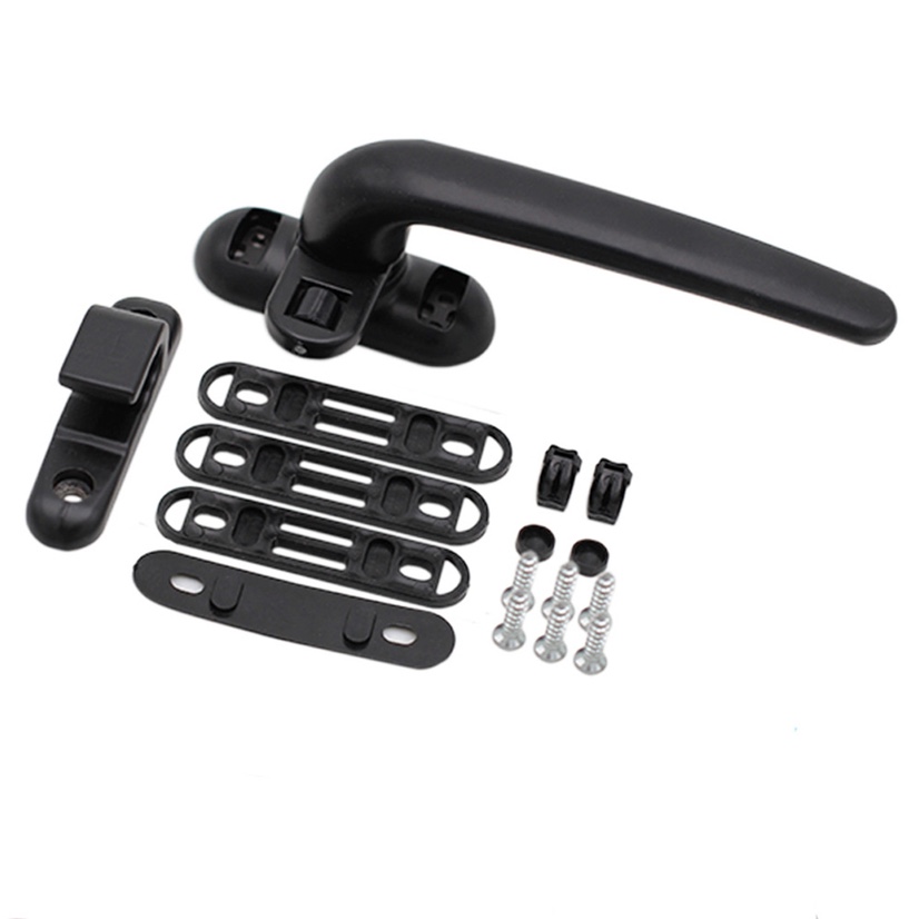 Yiwu good goods factory direct aluminum alloy handle seven-figure handle window handle casement window handle