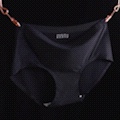 Seamless Underwear Women Women Ice Silk One-Piece Medium Waist Large Size Foreign Trade Wholesale Manufacturers Direct Sales Briefs Thin Item Picture