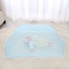 婴儿床蚊帐宝宝防蚊网罩可折叠网布伞罩无底通用网格食物罩