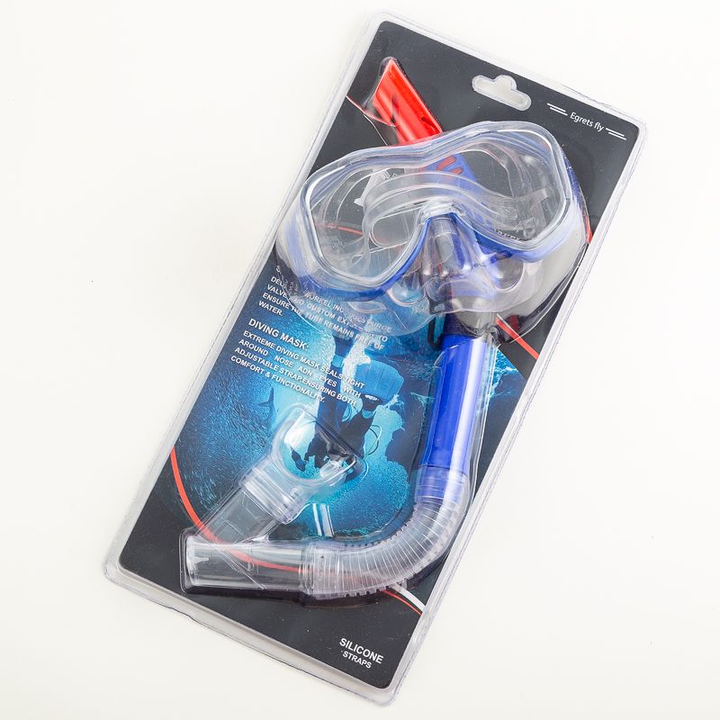 Snorkeling tube set Adult snorkeling mask professional snorkeling equipment two-piece set 8013-69tta