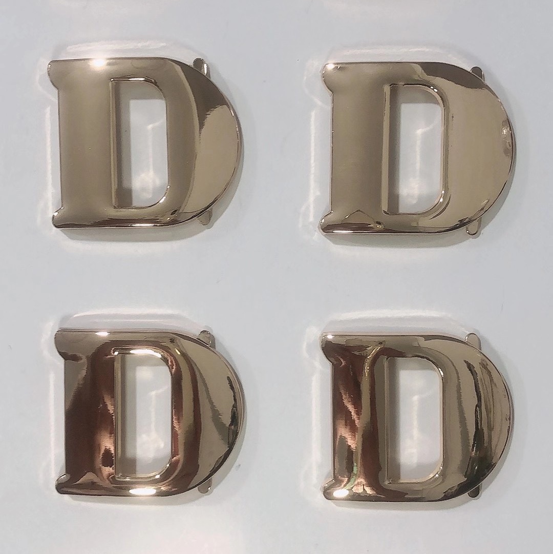 D - shaped shoe decoration, case and bag buckle, shaped buckle, metal decorative buckle, coat buckle, picture frame ornament