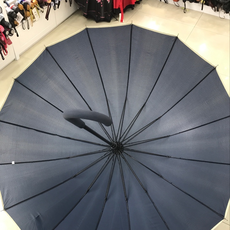 Item No. 1031A 16K Umbrella Covered With Cloth Edge Specification drawing