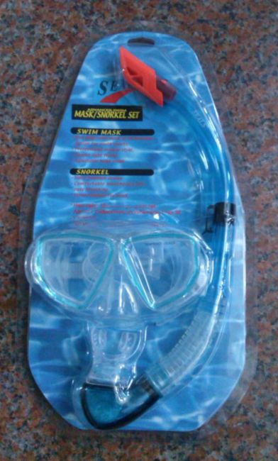 Snorkeling tube set adult snorkeling mask dry professional snorkeling equipment two-piece set