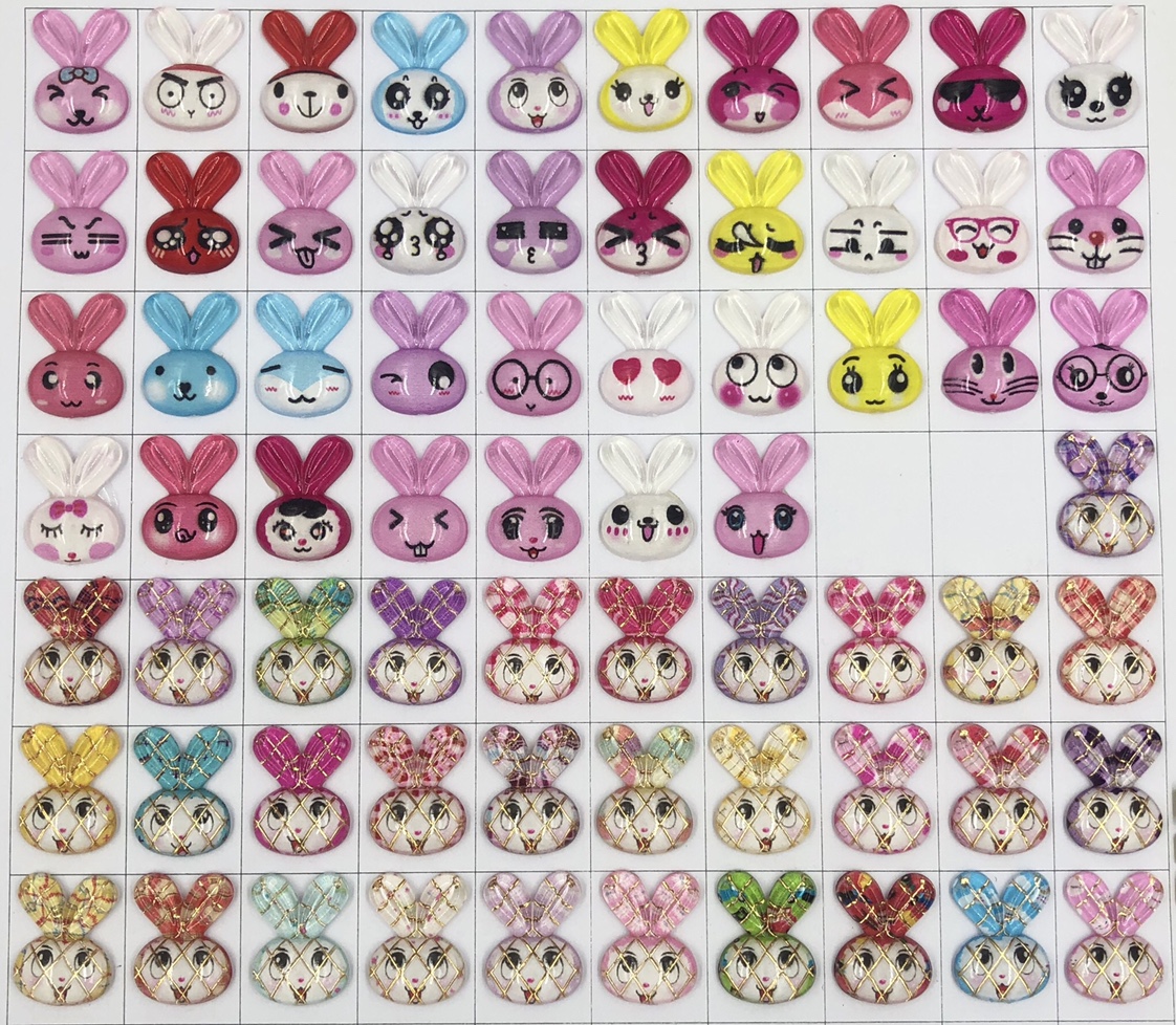 Smooth Rabbit Head 18Mm