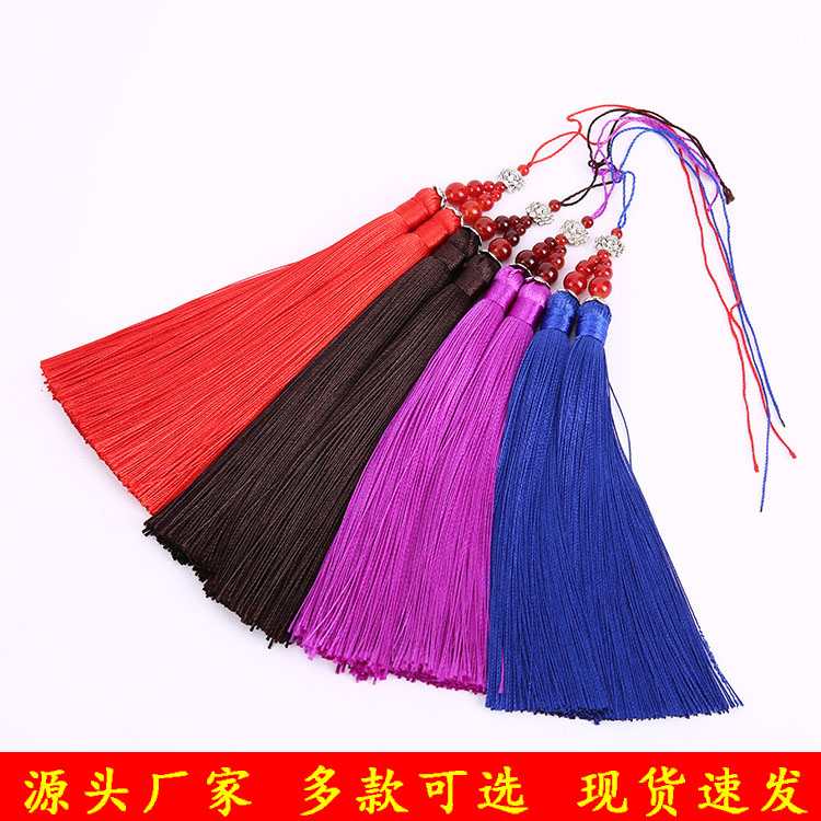 15厘米荷花双流苏义乌好货                    