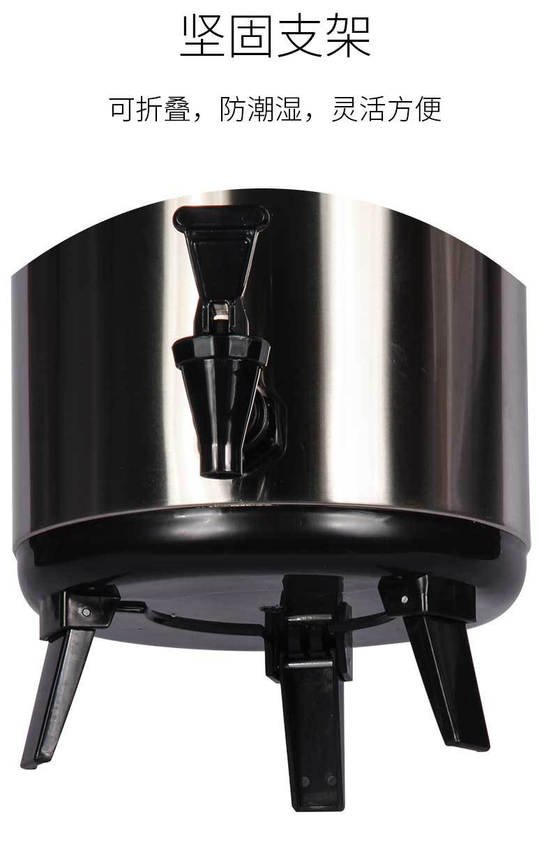 加厚 奶茶保温桶 保温桶不锈钢 奶茶店用品 不锈钢保温桶 保温桶详情图5