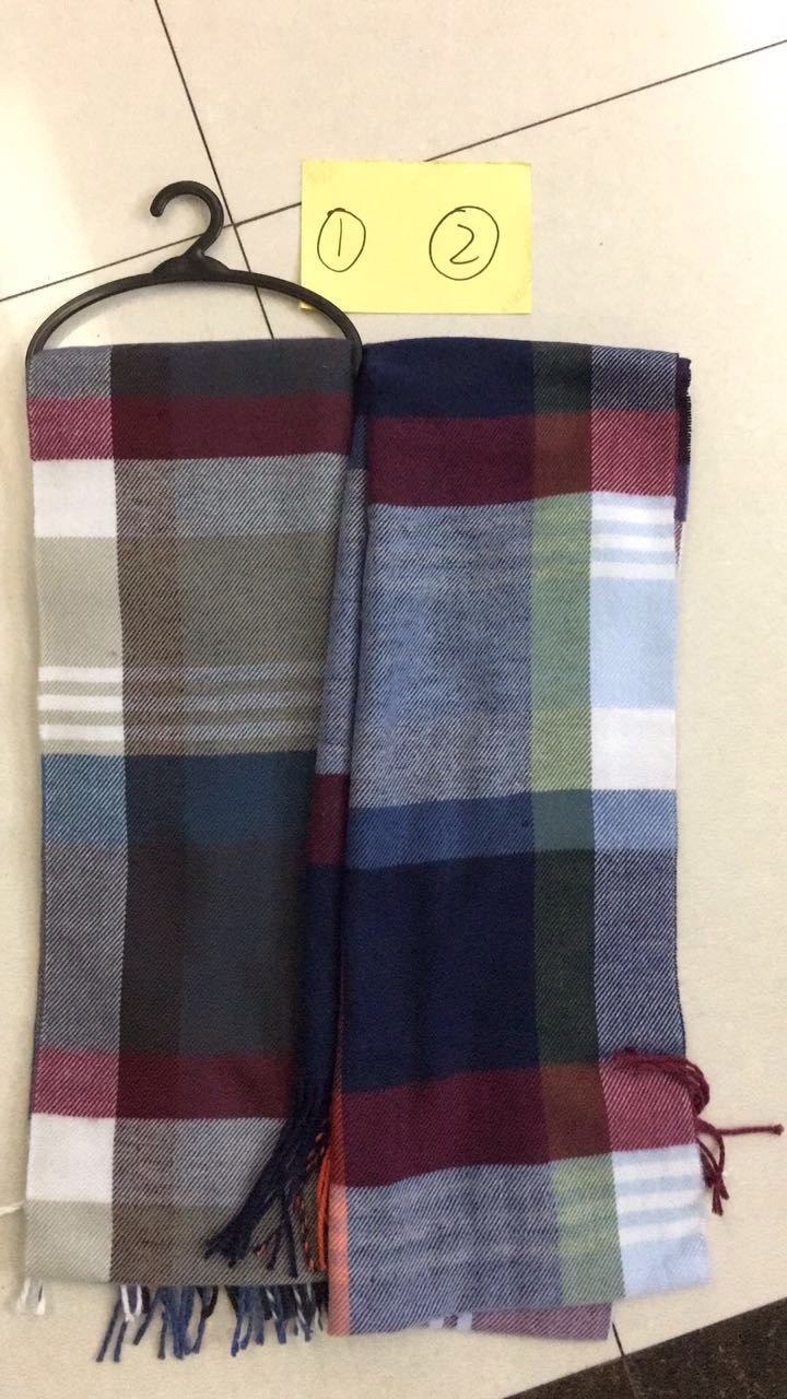 Small Plaid Scarf For Men And Women undefined
