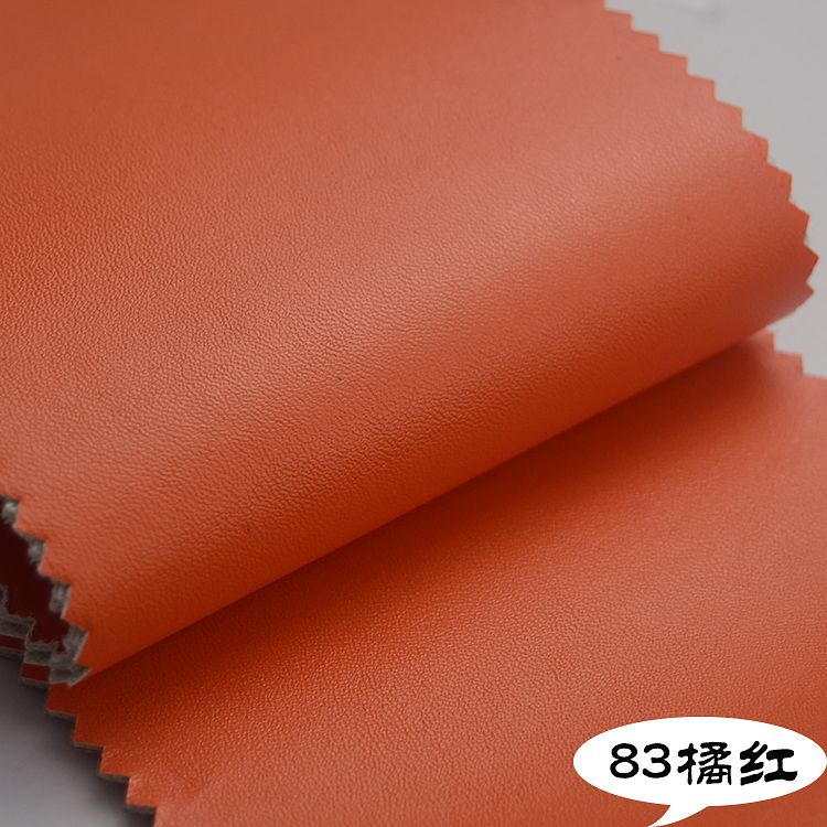 现货多色纳帕纹细纹人造革箱包皮具面料详情图20