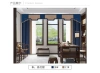 【 Haina 】 Modern, simple and fashionable new Chinese-style curtains and bay Windows: Two-color silk cotton series undefined