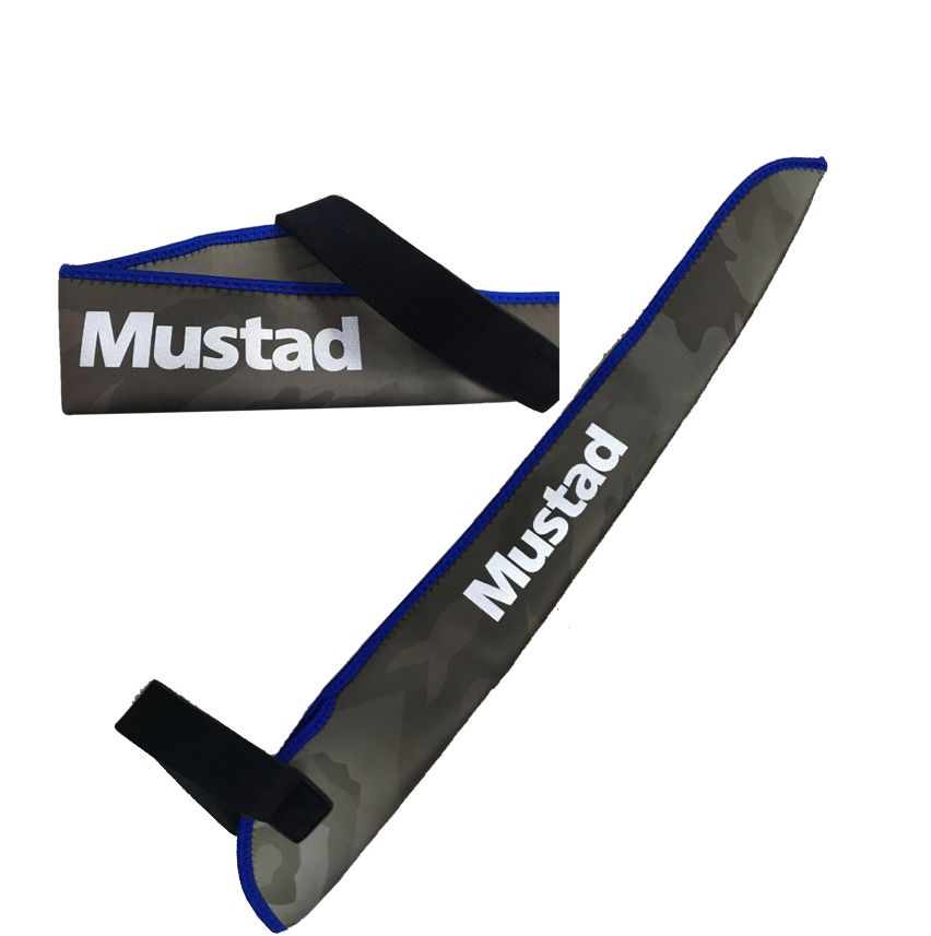 Mustad MTP02 Lure fishing rod tip protection case Fishing rod fishing supplies Fishing rod case storage bag Fishing rod protection detail image 4