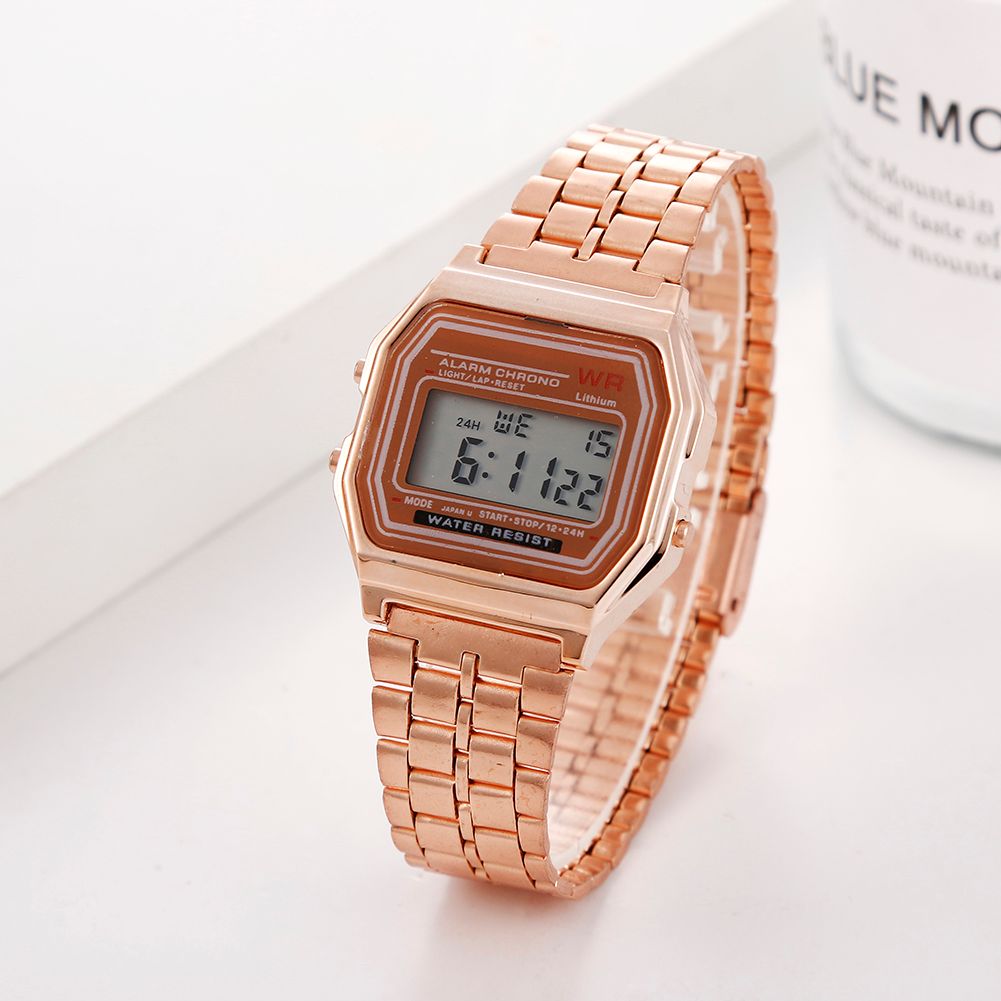 Square electronic watch detail image 2