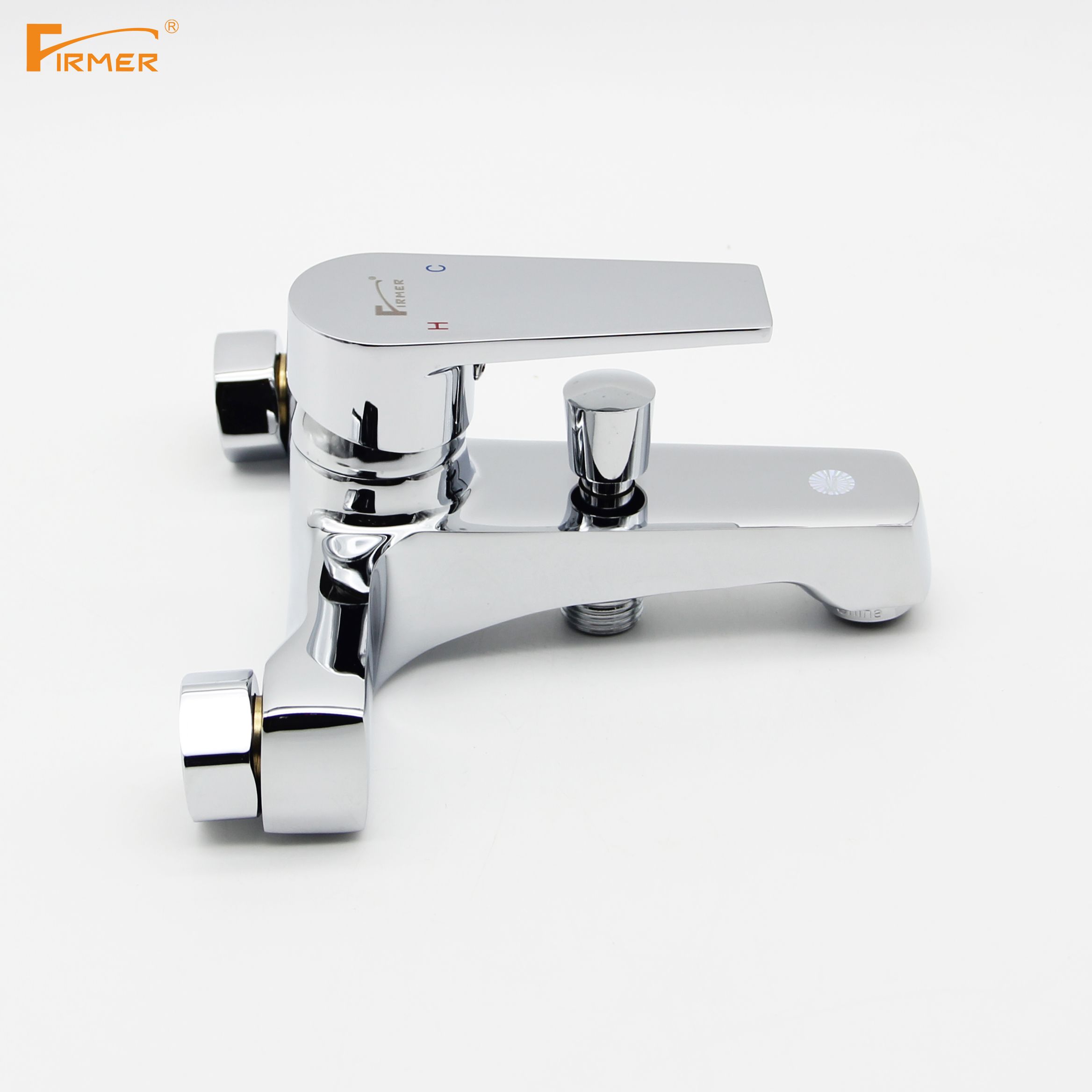 FIRMER mixer valve hot and cold water faucet bath tub shower switch triple water heater Specification drawing