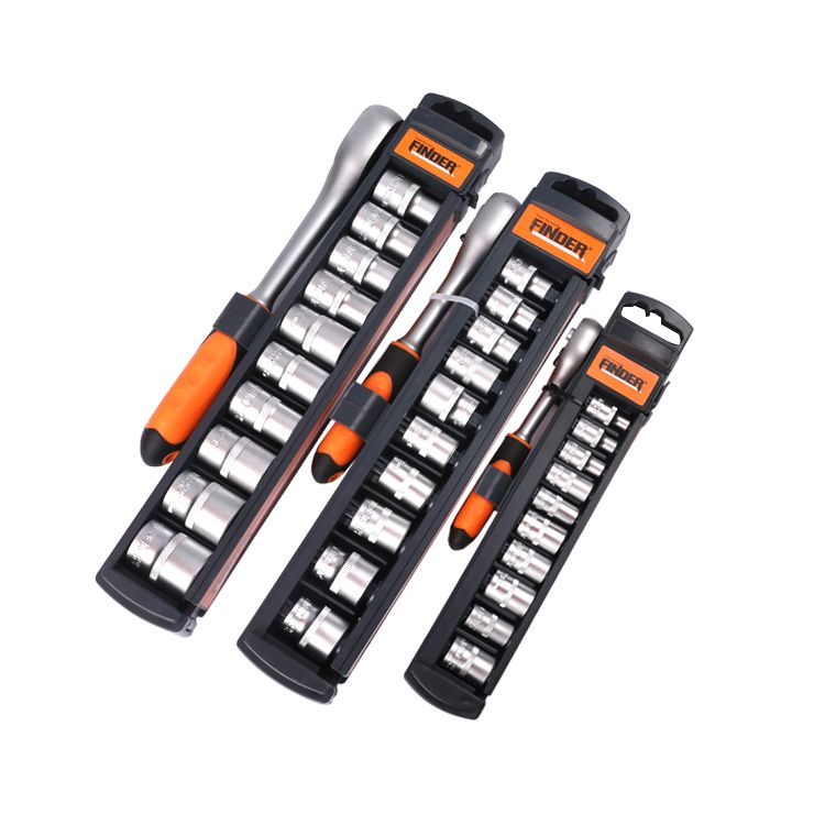 11PC塑架套筒组套1/2"  DR.Sockets Set产品图