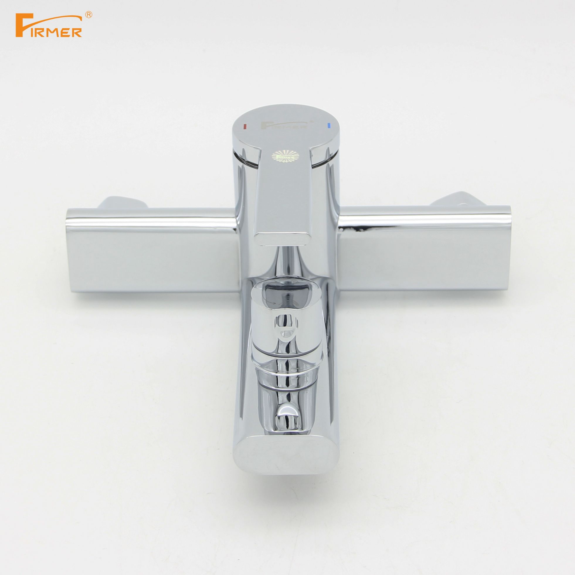 FIRMER full copper bathtub faucet shower faucet Triple switch bathroom cold and hot water faucet details Picture