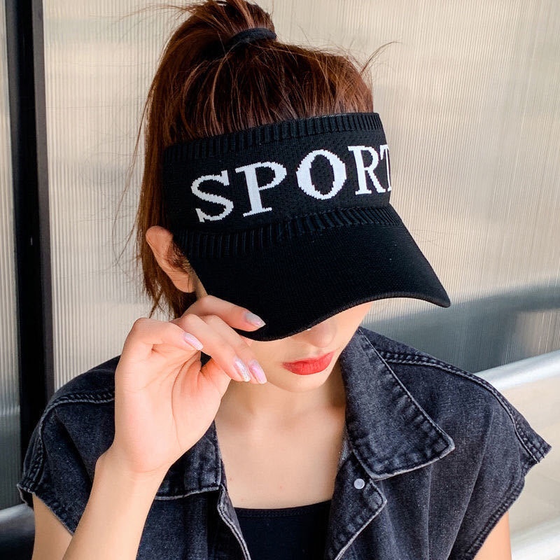 The new large-brim sunhat lady summer splicing breathable sunshade cap uV-proof cap thumbnail