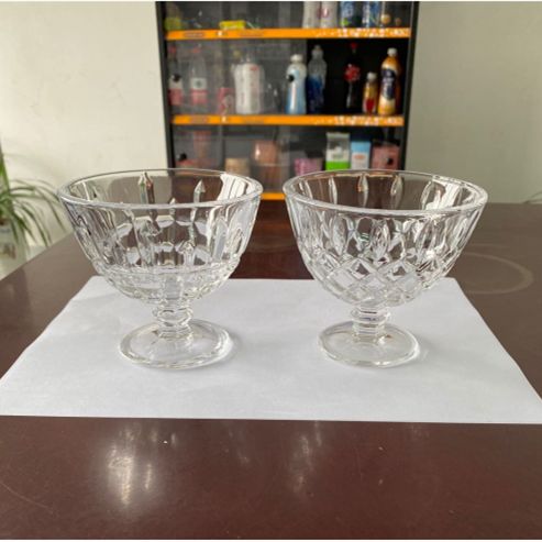 Pressed glass high-stem red wine glass, engraved diamond lead-free wine glass, home gift, white wine glass, gift box set Specification image