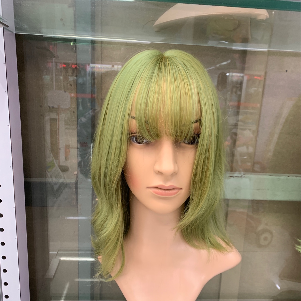 Custom-made and wholesale European and American fashion wigs for women, high-temperature silk simulation scalp cosplay wigs details Picture