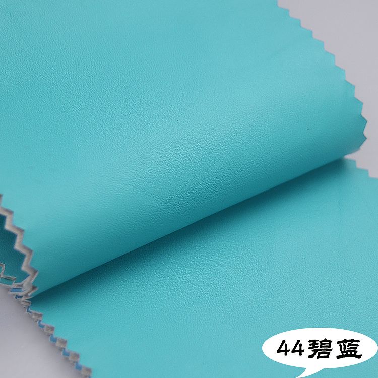 现货多色纳帕纹细纹人造革箱包皮具面料详情图12