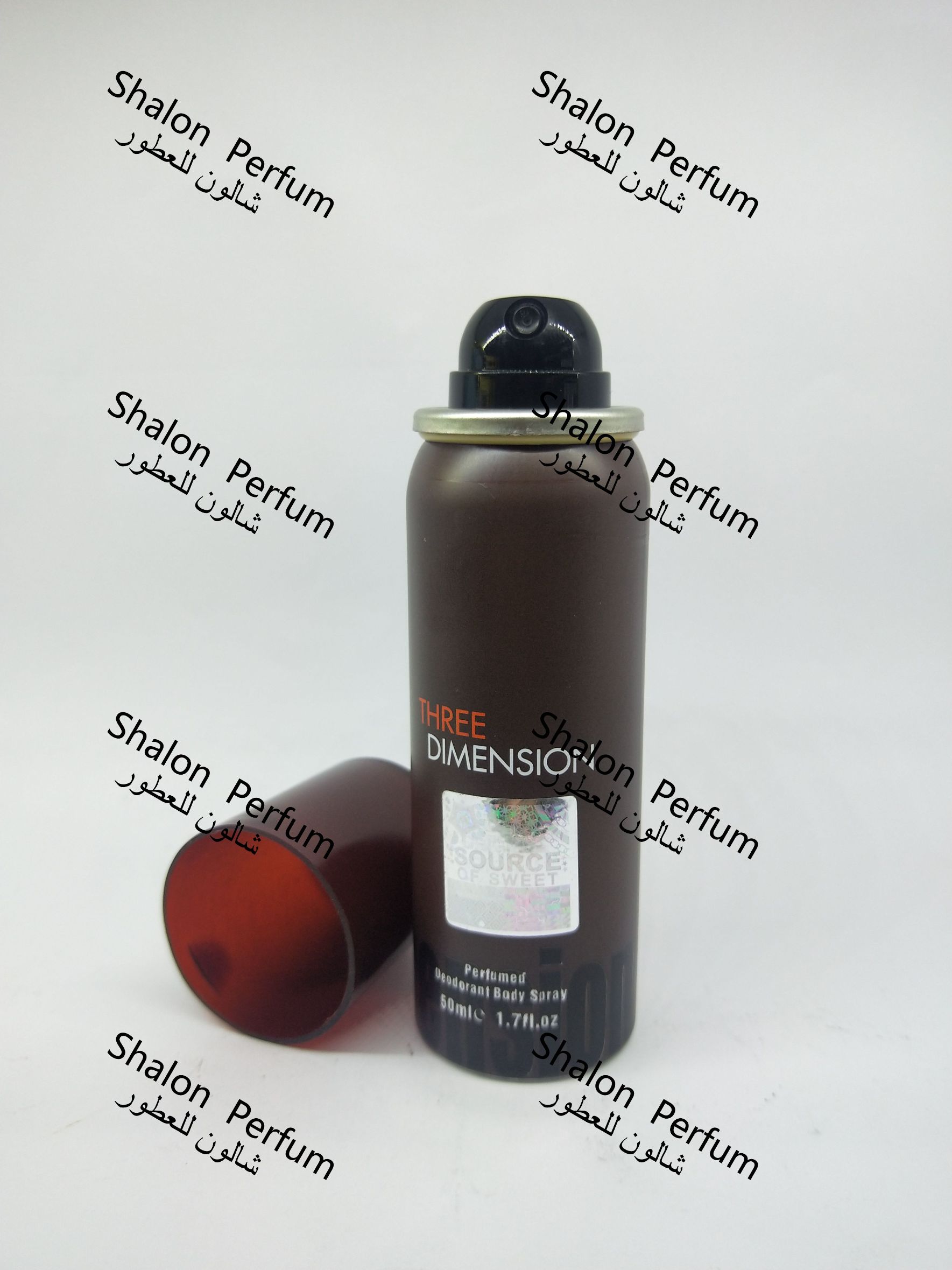 THREE DIMENSION DEODORANT FROM SHALON PERFUM50ML full figure