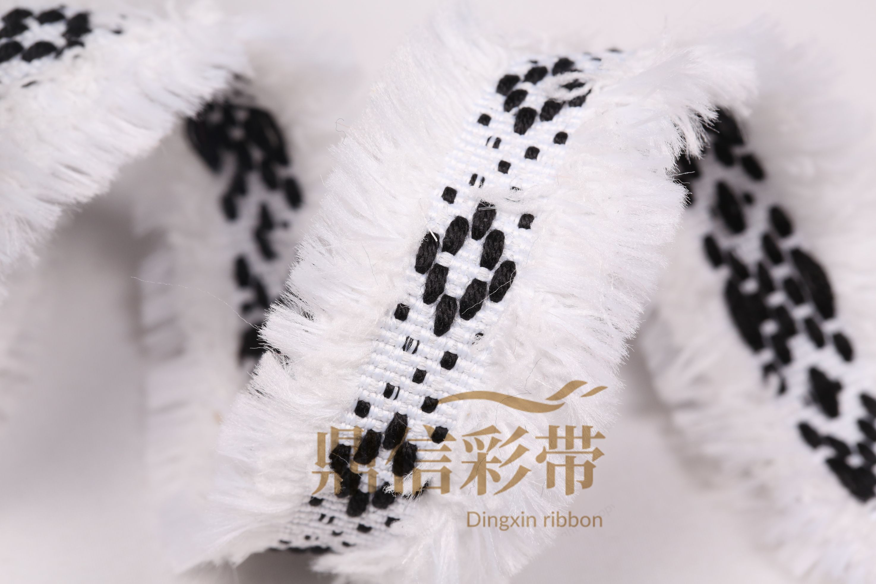 Dingxin ribbon raw edge ribbed ribbon DIY handmade hair ornaments bow ribbon material ribbon