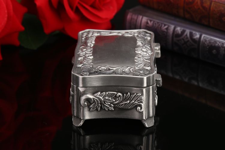 金属锌合金创意首饰礼品盒打火机ZIPPO火机礼盒详情图2