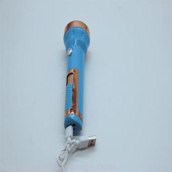 带火机手电筒 点火器手电筒 USB充电手电筒 多功能充电手电筒详情图2