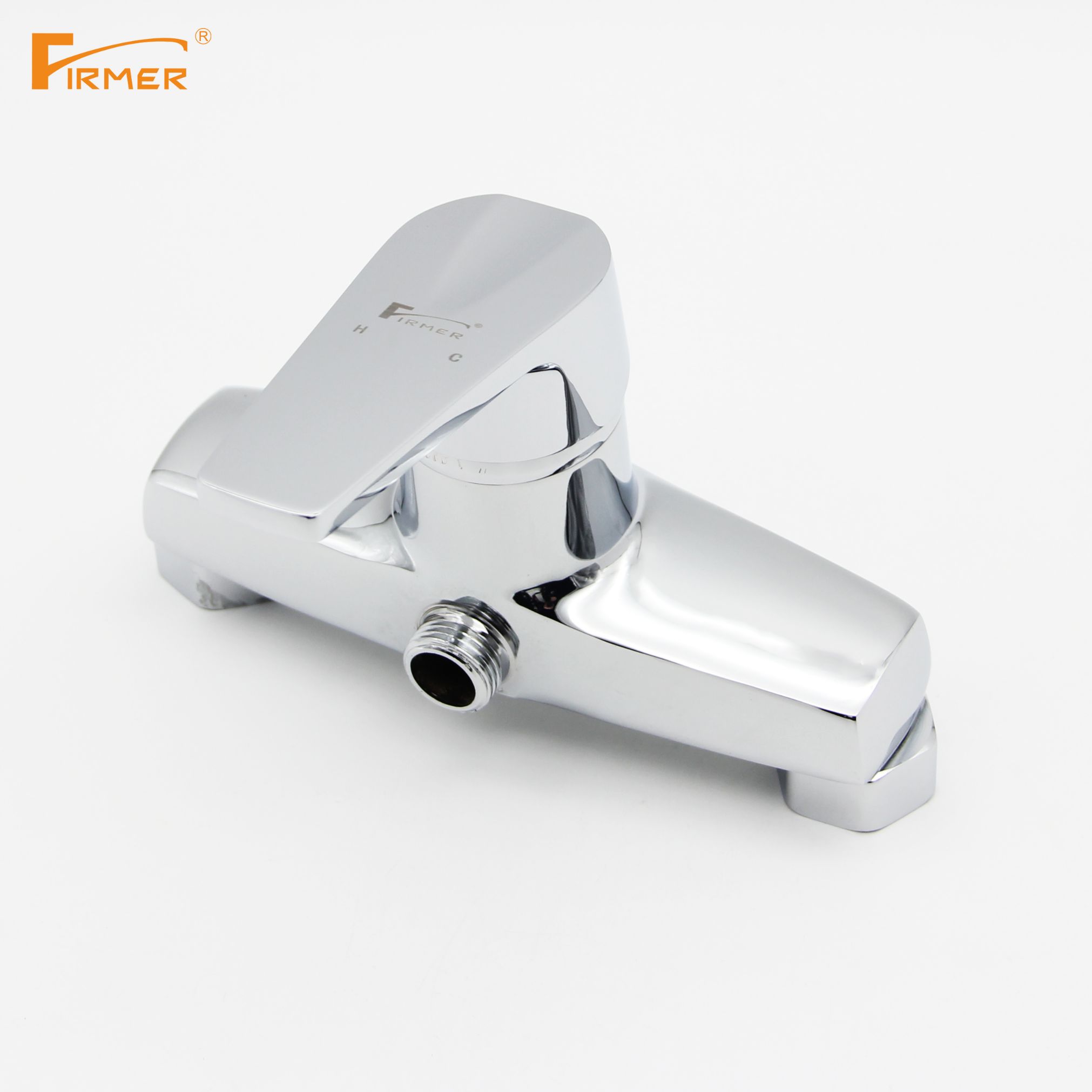 Firmer Bathtub Faucet Bathroom Shower Switch All-Copper Simple Showerhead Three-Way Water Valve Specification drawing