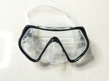 供应钢化玻璃潜水镜 硅胶面罩镜带水上运动产品批发零售M1526黑色