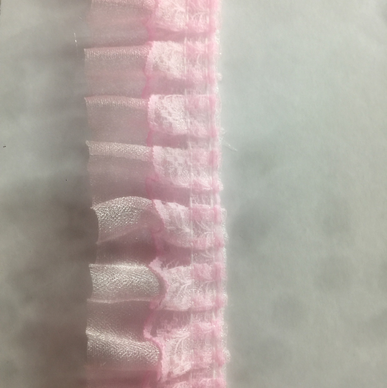 双层云彩纱花边