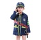 儿童表演服表演服k0023小警察职业装表演衣服派对衣服表演服装警察服图