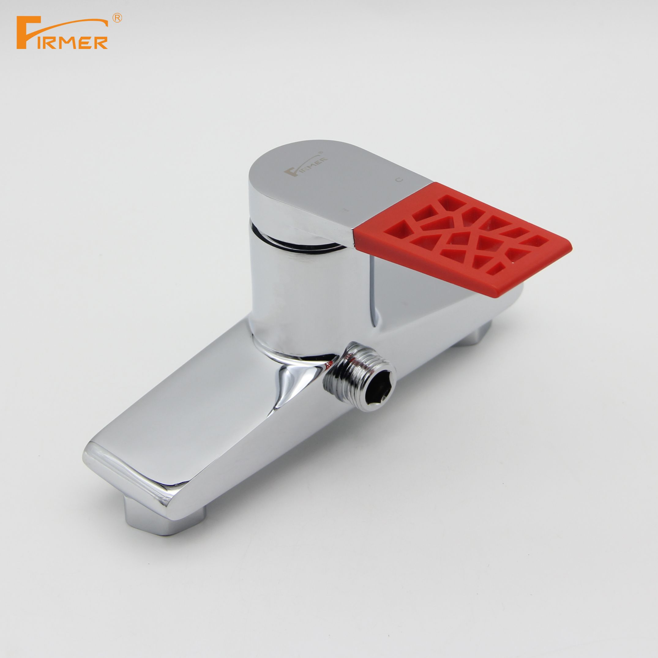FIRMER single-handle shower faucet, hot and cold bathtub faucet, mixing valve, shower faucet Specification image
