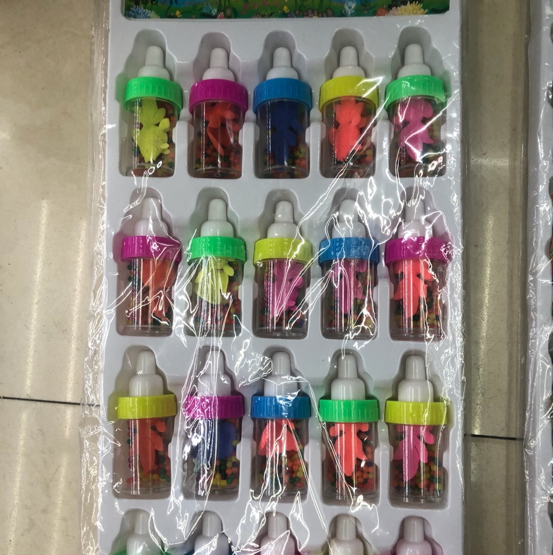 奶瓶珠子加小金鱼
