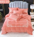Direct sales of 4-piece bedding sets with warm embroidery from the manufacturer. 4-piece sets are bestsellers Item Picture
