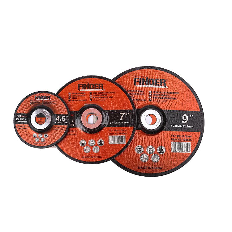 Finder 4.5" Grinding Depressed Center Grinding Wheel full figure
