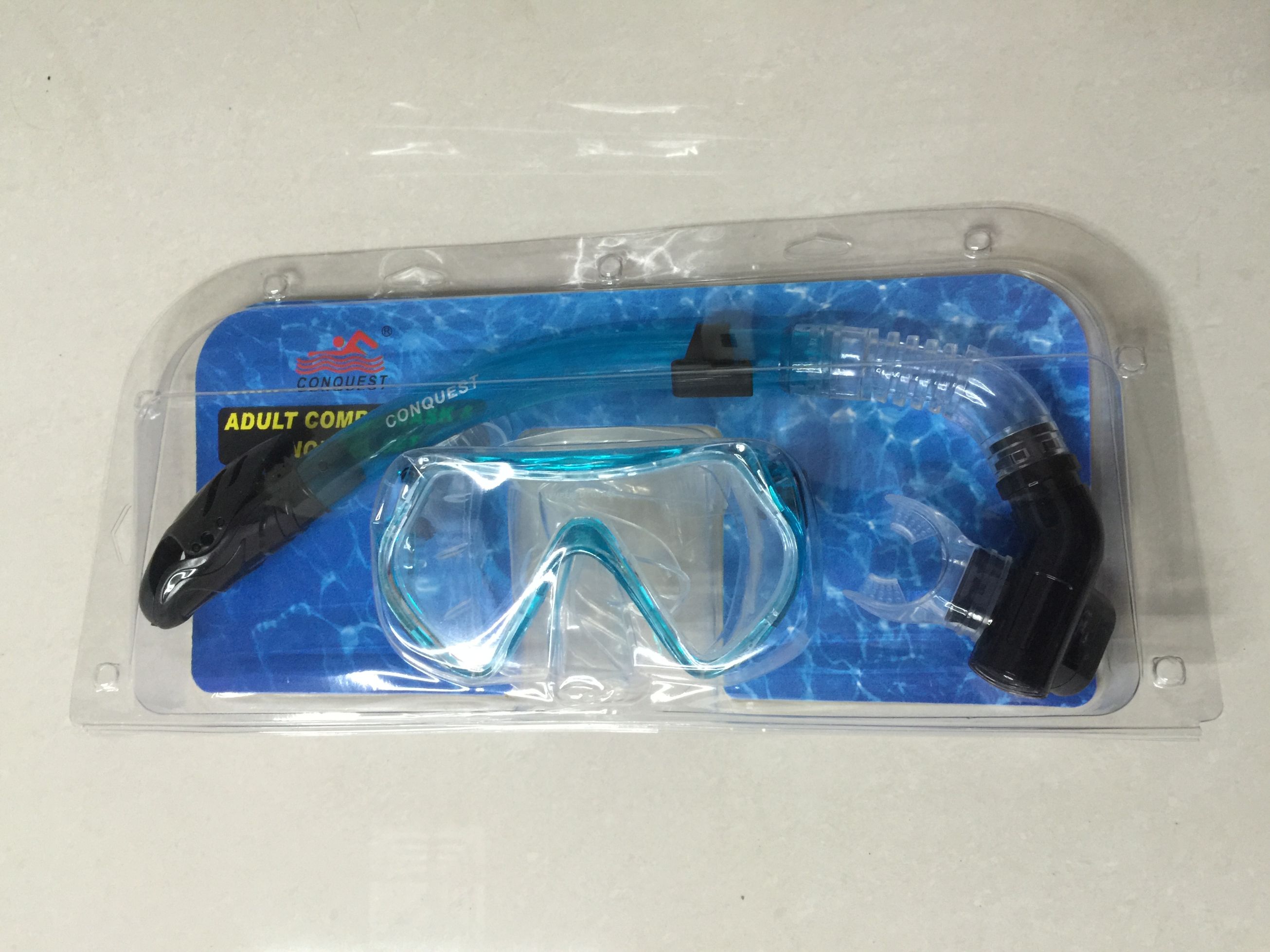 潜水套装/全干式呼吸管/钢化玻璃潜水镜产品图