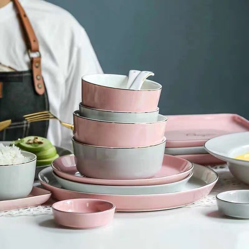 撞色马卡龙系列工艺品陶瓷彬耀78