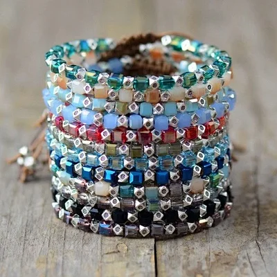 Square spacer bracelet thumbnail