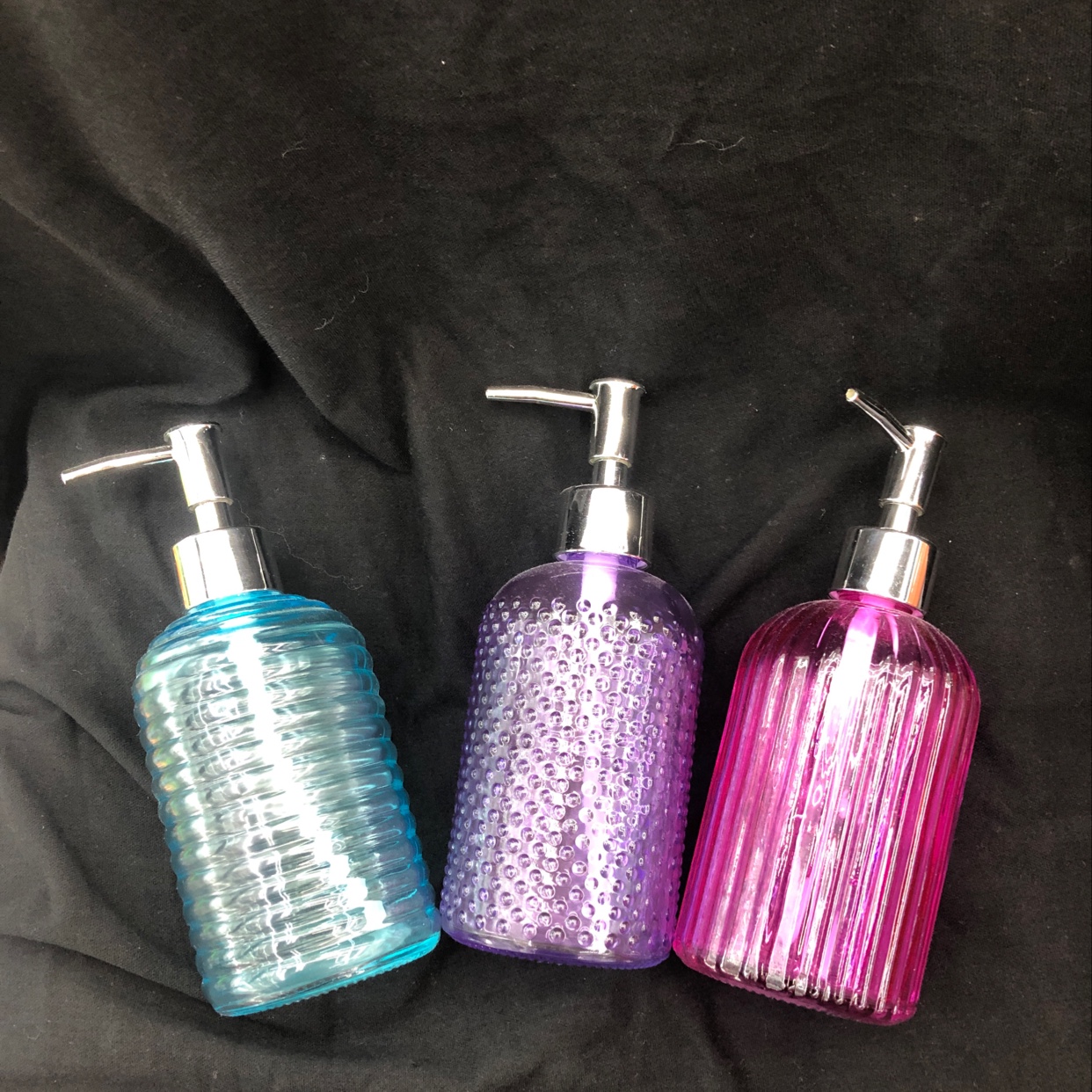 厂家直销批发时尚环保2021新款新型耐用耐脏玻璃洗手液瓶彩色玻璃洗手液瓶