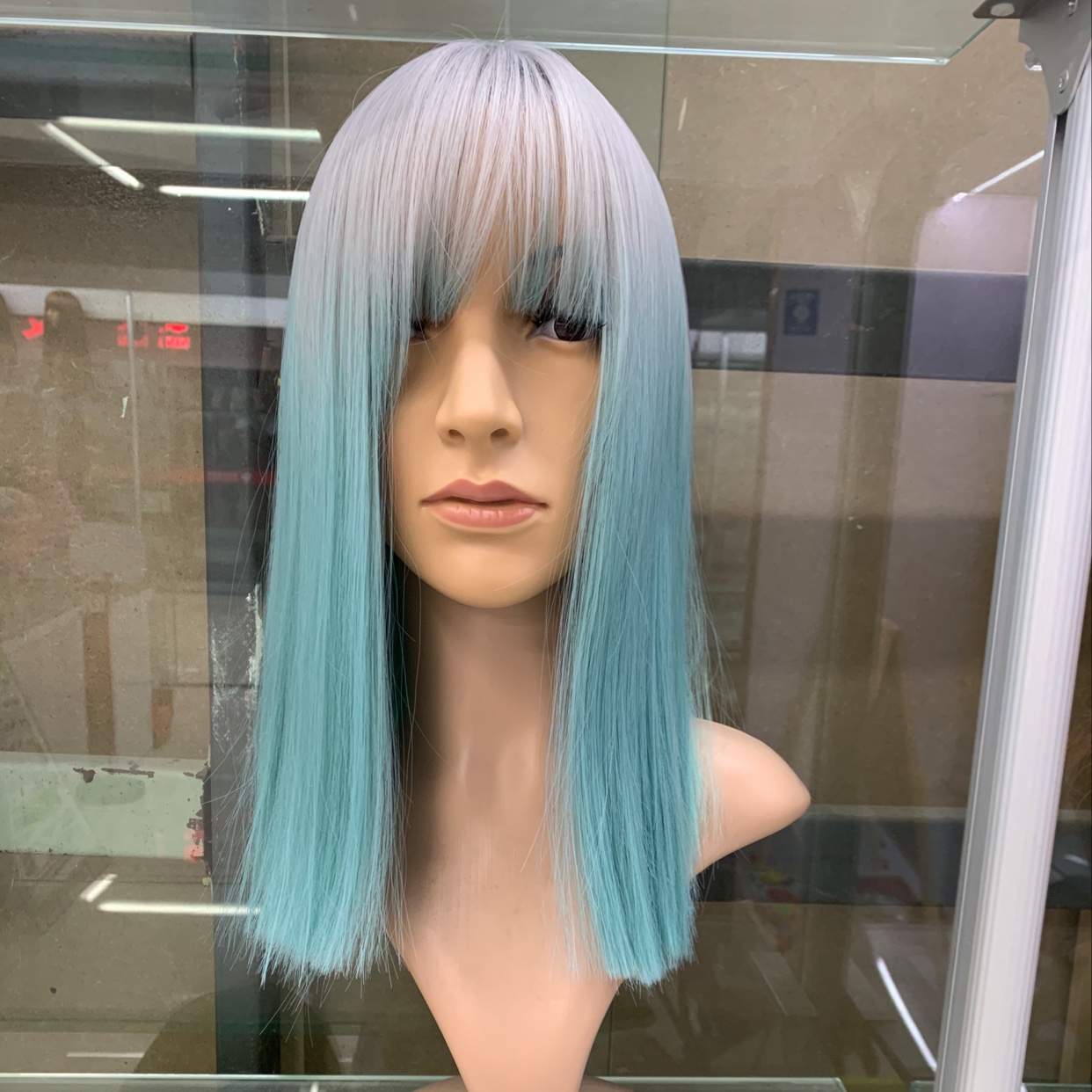 定制染色前卫女假发 玫瑰网仿真假发套女 cosplay假发 定做批发