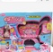 小学者512c百货商厦过家家玩具 粉色公主推车超市娃娃屋女孩玩具图
