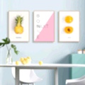Restaurant decorative paintings, dining room table background wall paintings, modern and simple living room wall paintings, dining room fruit wall paintings Specification image