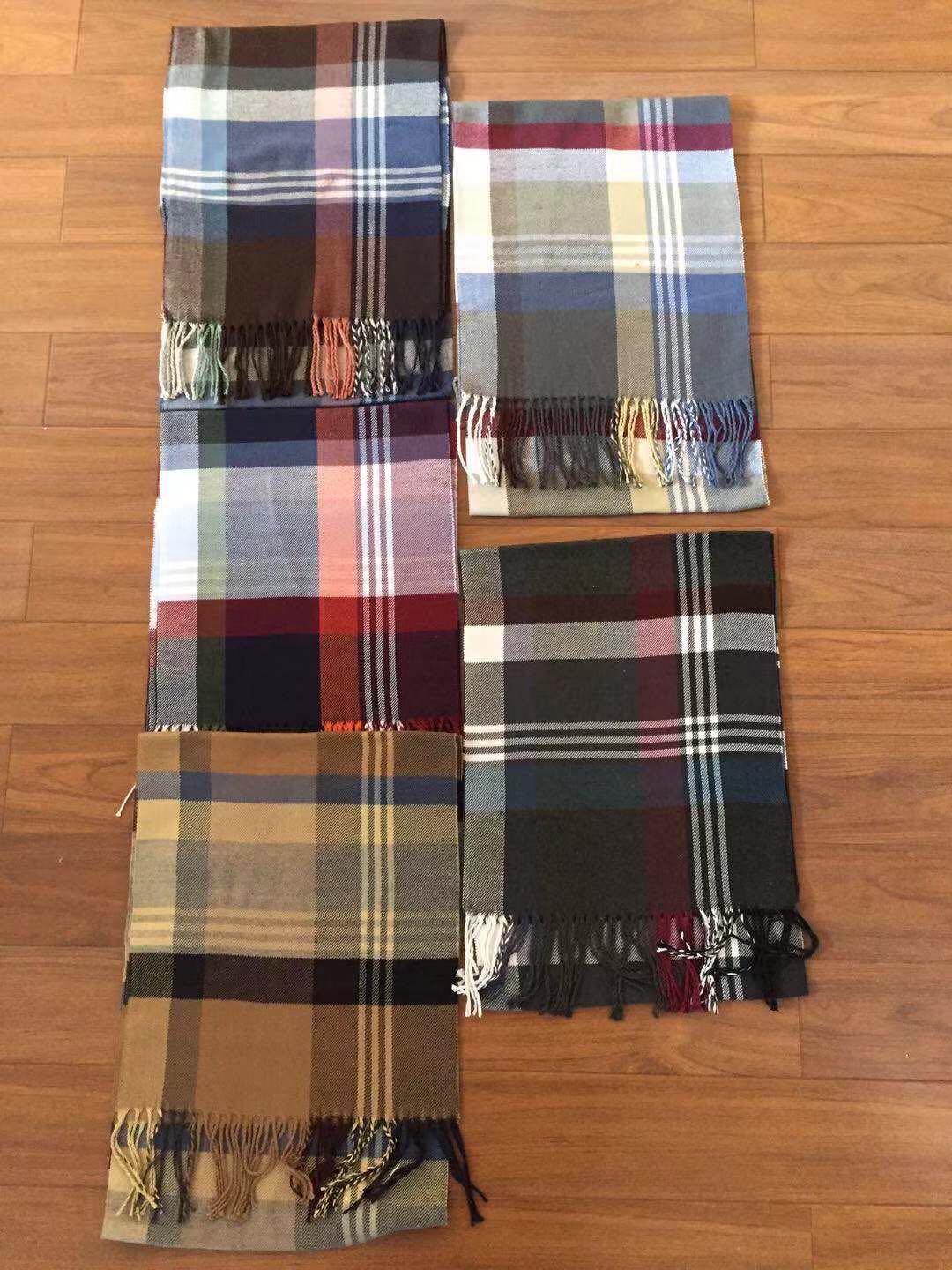Small Plaid Scarf For Men And Women undefined
