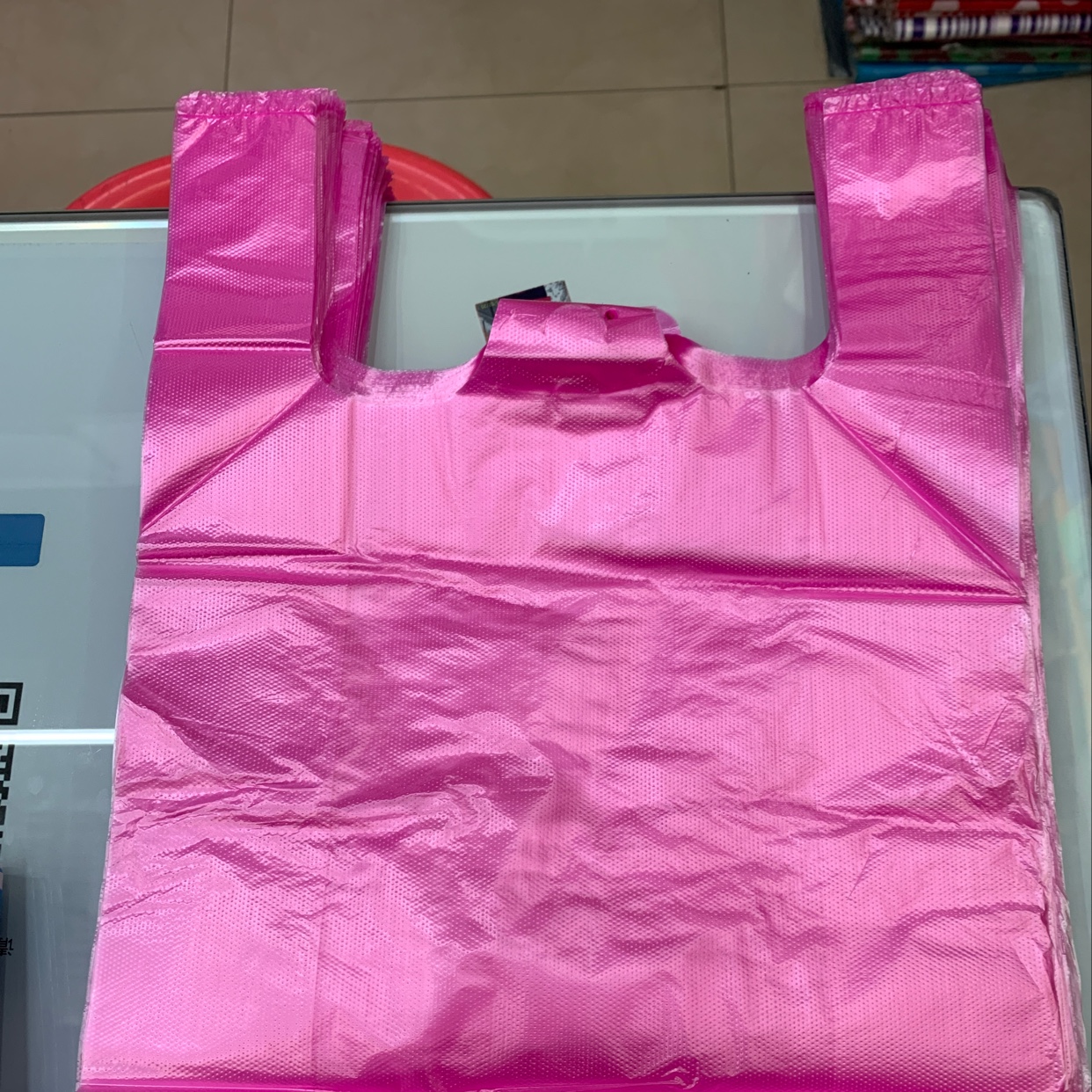 26×40粉红色背心袋