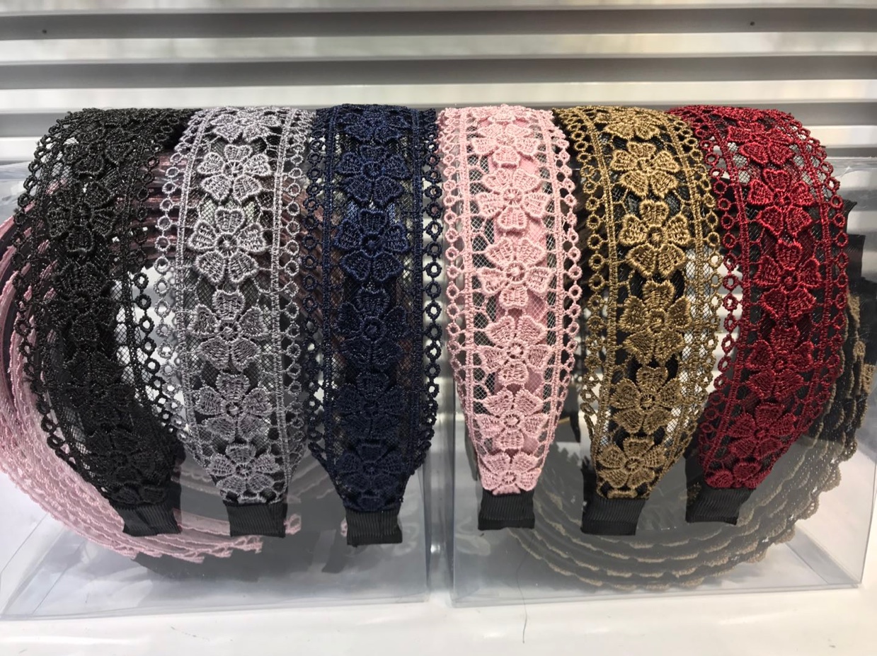 Korean casual lace headband thumbnail