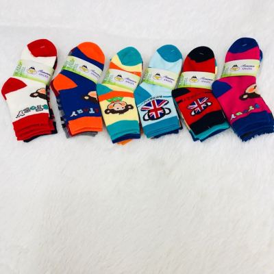 4-6 year old cartoon children socks full figure