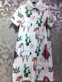 Knitted full-print dress details Picture