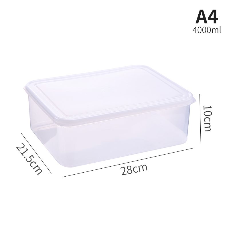 Wangfu Preservation Storage Box 4000ml, large size 8084 details Picture