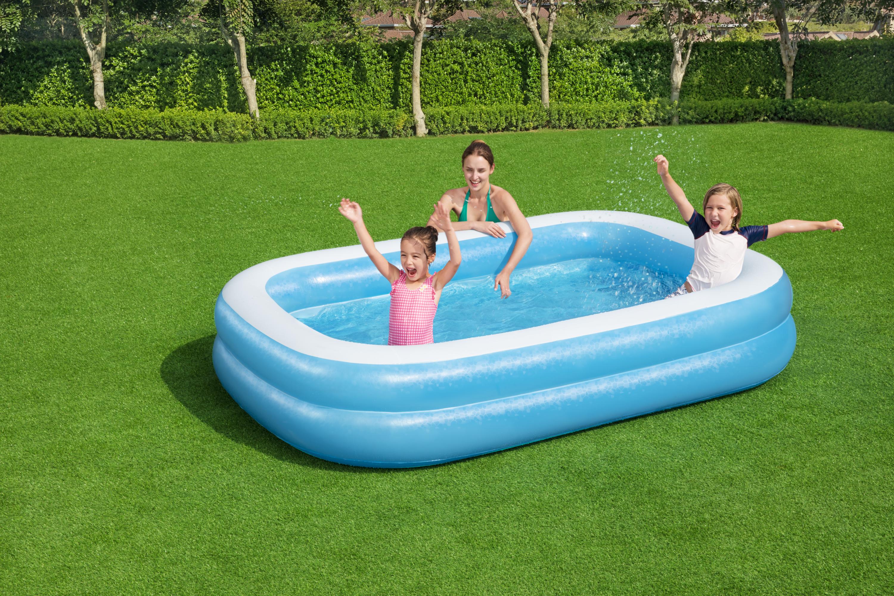 Bestway® 8'7" x 69" x 20"/2.62m x 1.75m x 51cm 二环矩形水池