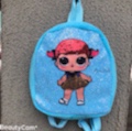 Plush toy schoolbag, backpack LOL, girl schoolbag, backpack, children's schoolbag, kindergarten backpack, student bag, cartoon toy bag Specification image